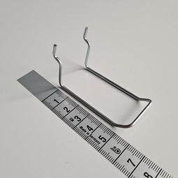 Klika - Boardhaak dubbel 60 mm 2,5mm 25/30mm