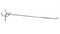 Klika - Boardhaak enkel 220 mm 3.4mm breed 25mm