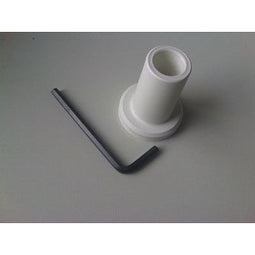 Klika - Buishouder kunststof wit, voor buis 18mm - 20 stuks