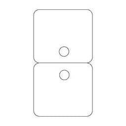 Klika - Byoux-kaartje type 22 - bxh 60x110 mm