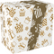 Klika - Cadeaupapier | 50cm | 200m | 80gr/m² | Cadeau Deluxe | goud/wit