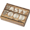 Klika - Cateringdoos | Tastyfood | karton + PP | 357x247x80mm | bruin | 100 stuks
