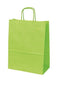 Klika - Draagtas papier - lime - afm 32x12x41cm
