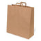 Klika - Draagtassen bruin kraft 45/17x47cm 150st - 2 stuks