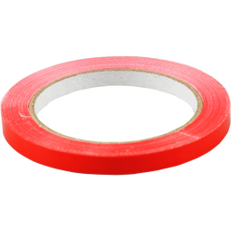 Klika - Zakkensluiter | PVC | 9mm | 66m | rood | 16 stuks