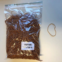 Klika - Elastiekjes breed 1,5mm nr.22 pak 1kg - 14 stuks