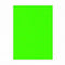 Klika - Etalagekarton 48x68 cm fluor groen 380gr - 90 stuks
