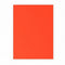 Klika - Etalagekarton 48x68 cm fluor rood 380gr - 90 stuks