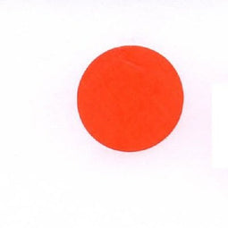 Klika - Etiket 20 mm rond fluor rood 1000 rol - 30 stuks