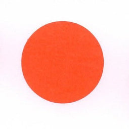 Klika - Etiket 25 mm rond fluor rood 1000 rol