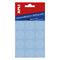 Klika - Etiket 25 mm rond transparant 120 stuks - 90 stuks