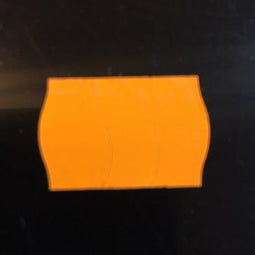 Klika - Etiket 2516 fl.oranje semi-perm veilighe - 2 stuks