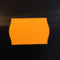 Klika - Etiket 2516 fl.oranje semi-perm veilighe - 2 stuks