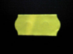 Klika - Etiket 2612 fluor geel afneembaar 54.000