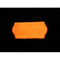 Klika - Etiket 2612 fluor oranje perm 2-sl 54000