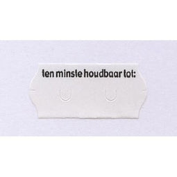 Klika - Etiket 2612 wit perm 2-slit Tenminste ho - 3 stuks