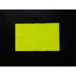 Klika - Etiket 2616 recht fluor geel afnmbr