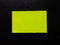 Klika - Etiket 2616 recht fluor geel permanent