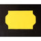 Klika - Etiket 3219 geel perm golfrand 30.000 - 3 stuks