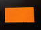 Klika - Etiket 3719 fluor oranje perm 25.000 - 2 stuks