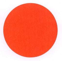 Klika - Etiket 50 mm rond fluor rood 1000 rol