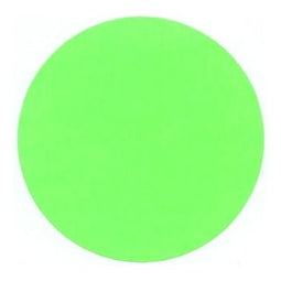 Klika - Etiket 65 mm rond fluor groen 1000 rol