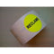 Klika - Etiket fluor geel 35mm Reclame 500rol