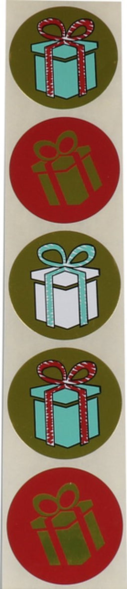 Klika - Etiket | papier | Cadeau | ∅45mm | assorti | rol à 500 stuks