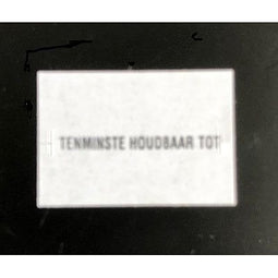 Klika - Etiket PB-220 Tenminste houdbaar to