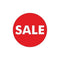 Klika - Etiket rood/wit 20mm SALE 500/rol
