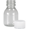 Klika - Fles | petfles | Gerecycled PET | met dop | 60ml | transparant | 36 stuks