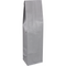 Klika - Wijnfleszak 1 fles 10x8x40cm kraft 50 stuks Zilver | 5 stuks