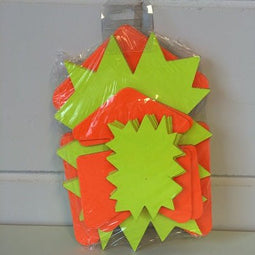 Klika - Fluor assorti 20st fluor geel en oranje - 5 stuks