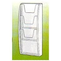 Klika - Folder-wand 3 x A4 - bxhxd 267x520x83 mm