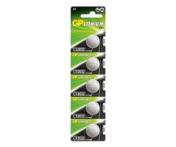 Klika - GP Knoopcel 3V batterij 5 x CR2032