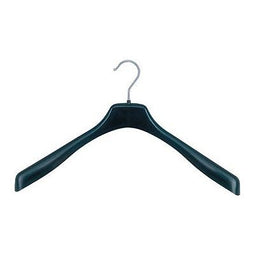 Klika - hanger 45 cm zwart geen broeklat - 2 stuks