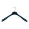 Klika - hanger 45 cm zwart geen broeklat - 2 stuks
