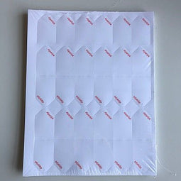 Klika - Hangetiket 38x60 mm afgeprijsd