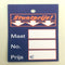 Klika - Hangetiket 40x60 mm STUNTPRIJS 250 stuks - 12 stuks