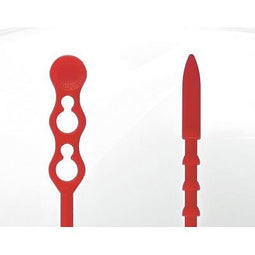 Klika - Hersluitbare bindsluiting 180 mm rood