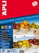 Klika - inkjet karton schaplabel 33x65mm