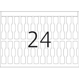 Klika - Juwelier-etiket 49x10 mm doos 5.000st - 2 stuks