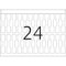 Klika - Juwelier-etiket 49x10 mm doos 5.000st