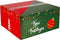 Klika - Kerstpakketdoos | Wonderful time | golfkarton | 350x315x170mm | Kerstmis | b | rood/groen | 10 stuks