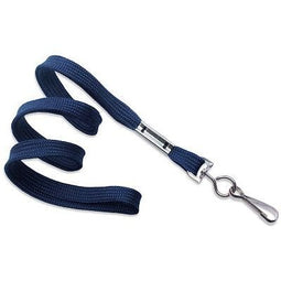 Klika - Keycord met metalen haak, br 10mm donker