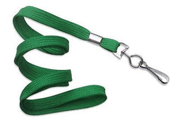 Klika - Keycord met metalen haak, br 10mm groen
