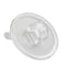 Klika - Kleefoogje 20 mm transparant 100 stuks - 9 stuks