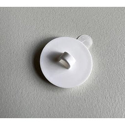 Klika - Kleefoogje 20 mm wit afneembaar 100 stuk - 8 stuks