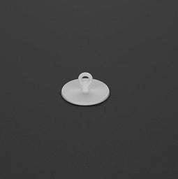 Klika - Kleefoogje rond 36 mm wit 100 stuks - 6 stuks