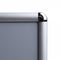 Klika - Klik-lijst 21x30 cm ALU-klap 25mm A4 Ron - 8 stuks